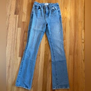 Frame Super High Rise Mini Bootcut